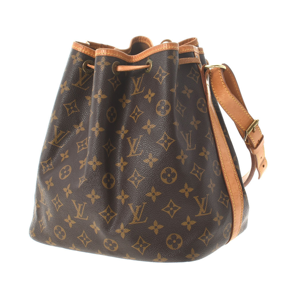 Louis Vuitton Noe Bag Monogram Canvas Shoulder Brown
